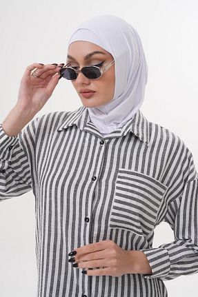 روسری سفید پنبه پلی استر Ritagarcia - کد 928632217