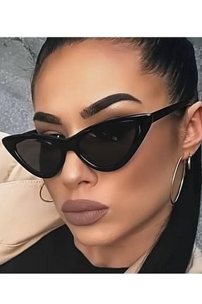 عینک آفتابی مشکی زنانه 54 BirYıldızOl - کد 905342230