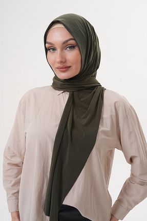 روسری خاکی پنبه پلی استر Ritagarcia - کد 928636447