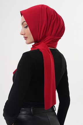 روسری قرمز پنبه پلی استر Ritagarcia - کد 928636426
