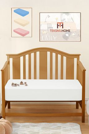 ملحفه کودک و نوزاد سفید پنبه ای TeksNil Home - کد 928936427