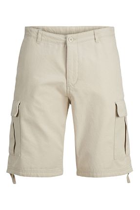شلوارک و برمودا طوسی مردانه رگولار Jack & Jones - کد 928209092