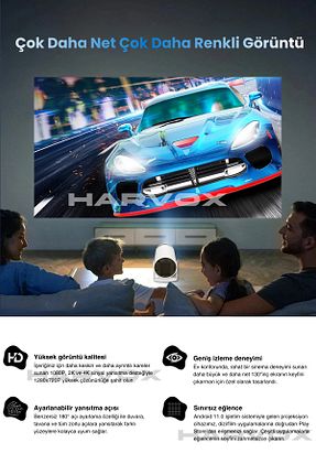 پروژکتور سفید HD HARVOX - کد 928643519