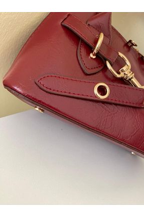 کیف دوشی زرشکی زنانه shine - کد 928643073