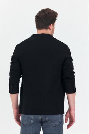کت مشکی مردانه اسلیم فیت Savira - کد 928642942