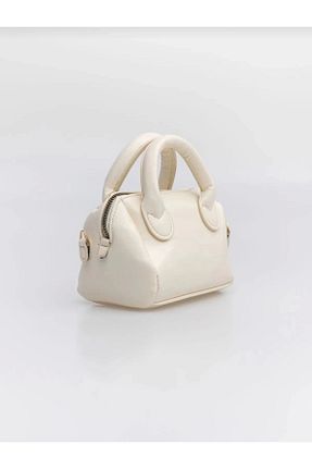 کیف دوشی بژ زنانه چرم مصنوعی Glemix - کد 927579012