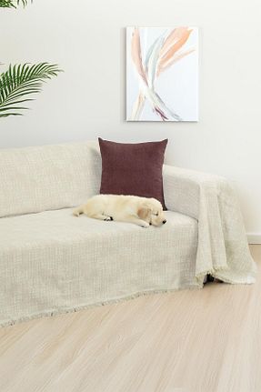 کاور مبل بژ پنبه Latuda Home - کد 928643291