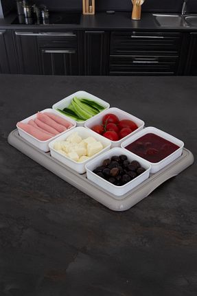 صحبانه خوری بژ 6-10 Fesya Home - کد 923716823