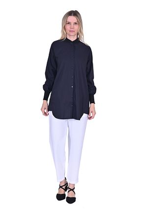 پیراهن مشکی زنانه گشاد Invee - کد 880768375