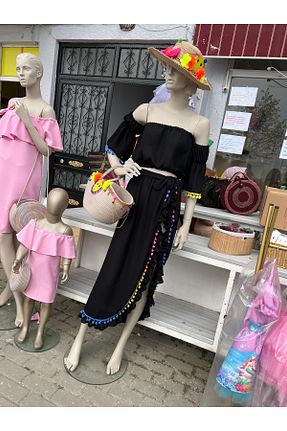 رویه بیکینی مشکی پلی استر NA ADDESIGN - کد 928658179