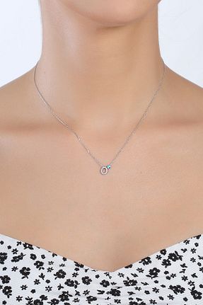 گردنبند نقره سفید زنانه 925 عیار SARIASLAN - کد 48682598