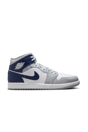 کفش بسکتبال طوسی مردانه چرم مصنوعی Nike - کد 928955794