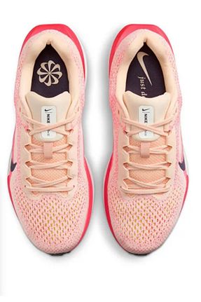 کفش اسنیکر صورتی زنانه بند دار Nike - کد 928955070