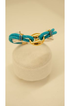 دستبند جواهر آبی زنانه استیل (فولاد) Jerie - کد 928705651