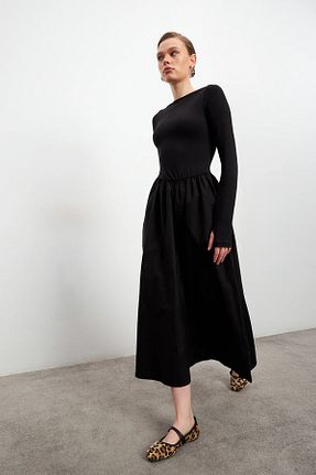 لباس مشکی زنانه بافتنی Yefrastore - کد 928704348