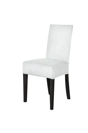 کاور صندلی سفید مخمل zilale - کد 926064084