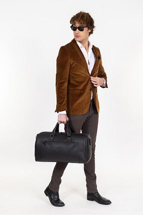 ساک و چمدان مشکی زنانه چرم مصنوعی Necati Çanta - کد 928712414