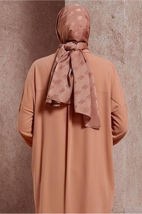 شال صورتی زنانه پلی استر Alvina - کد 830340785