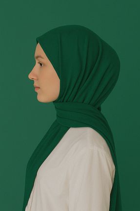 شال سبز زنانه پنبه ای mim eşarp - کد 928703422