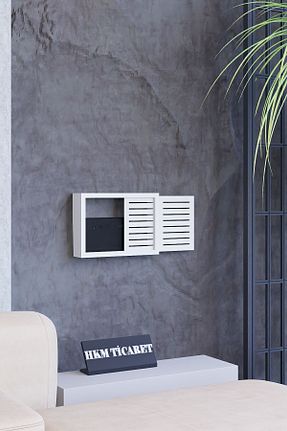جعبه دکوراتیو سفید HKM Ticaret - کد 846154787