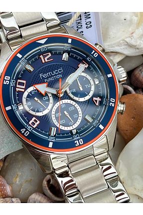 ساعت مچی سبز مردانه 41-46 میلی متر Ferrucci - کد 813949960