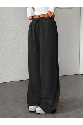 پائین تنه راحتی مشکی زنانه پنبه ای LASVES - کد 928796428