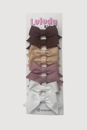 گیره سر رنگی بچه گانه ساتن Luludy Kids - کد 832363668