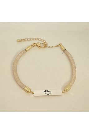 دستبند طلا طلائی زنانه 14 عیار ARCHINO GOLD - کد 928933302