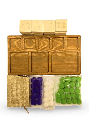 اسباب بازی چوبی قهوه ای 1+ ALGWOOD - کد 928858463