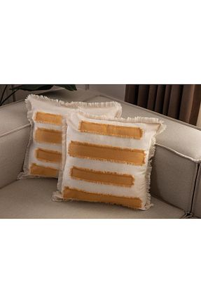 کوسن و روکش کوسن بژ پلی استر Markaev - کد 926212586