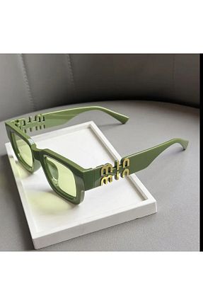 عینک آفتابی خاکی زنانه 40 glasses accessory - کد 928895572