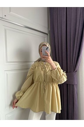 پیراهن زرد زنانه رگولار Hooopstore - کد 928896798