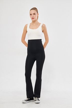 ساق شلواری بارداری مشکی زنانه بافت Lesa Wear - کد 862768488