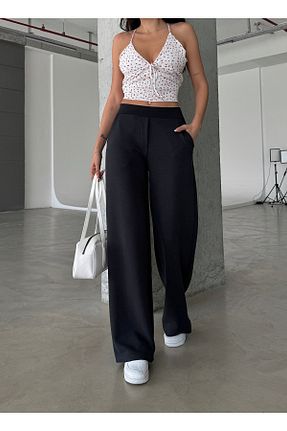 شلوار مشکی زنانه پارچه DNDO WEAR - کد 927693239