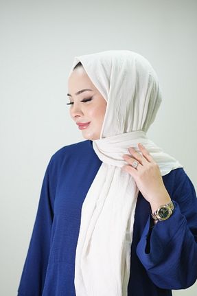 روسری سفید پنبه ای HABİCH BUOTİQUE - کد 928908265