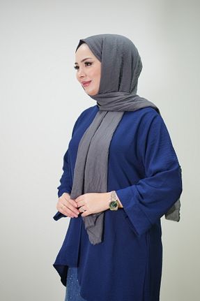 روسری طوسی پنبه ای HABİCH BUOTİQUE - کد 928908201