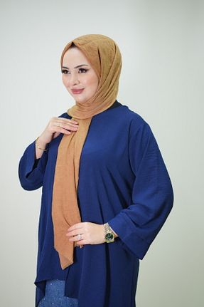 روسری بژ پنبه پلی استر HABİCH BUOTİQUE - کد 928910890