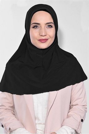 شال مشکی زنانه پلی استر Alvina - کد 798335702