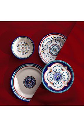 سرویس غذاخوری رنگی 6 نفره Jumbo - کد 866997792
