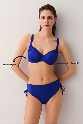 بالاتنه بیکینی آبی زنانه Push Up Suwen - کد 920751257