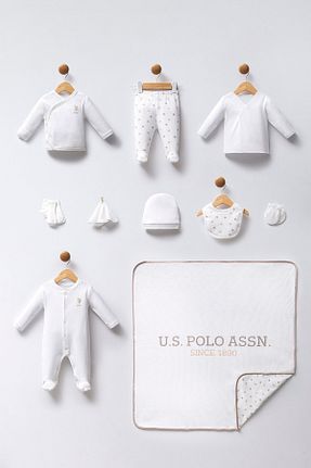 بعد از زایمان سفید بچه گانه پنبه ای U.S. Polo Assn. - کد 928935012