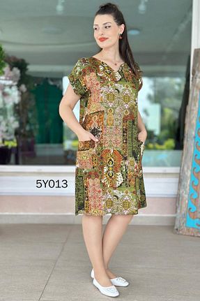 لباس خاکی زنانه بافتنی İnce Topuk - کد 928929336