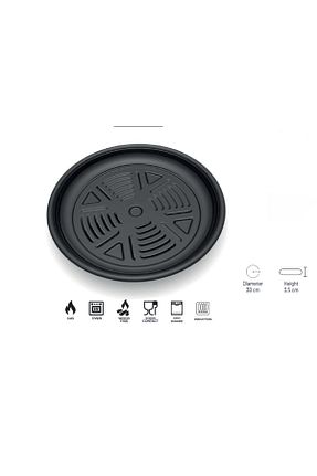 سینی مشکی استیل (فولاد) COOK-LAB - کد 928943388