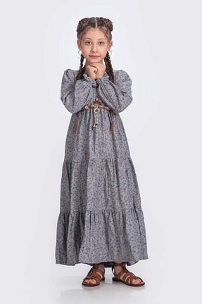 لباس طوسی بچه گانه بافتنی vestitino - کد 899941687