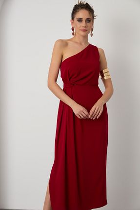 لباس زرشکی زنانه بافتنی Lafaba - کد 928953850