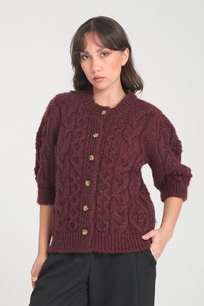 رویه زرشکی زنانه اکریلیک SHERIN - کد 897391904