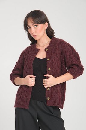 رویه زرشکی زنانه اکریلیک SHERIN - کد 897391904