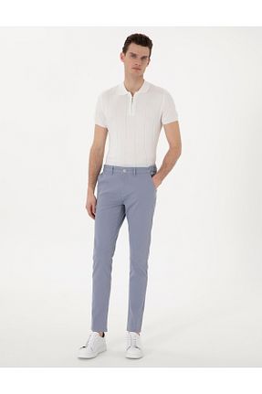 شلوار آبی مردانه پنبه - الاستین Pierre Cardin - کد 928947369