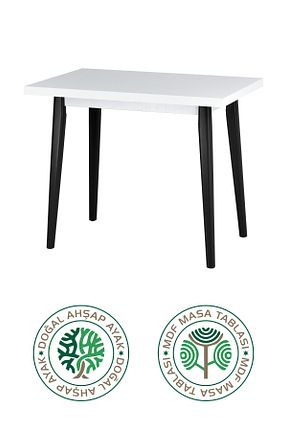 میز آشپزخانه سفید MDF VİLİNZE - کد 455839428