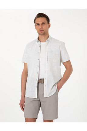 پیراهن سبز مردانه رگولار Pierre Cardin - کد 928945096